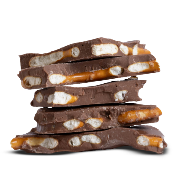No Added Sugar Milk Chocolate & Pretzels